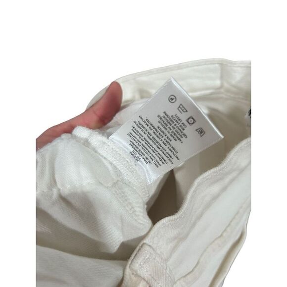 3x1 Made Here Button & Zip Fly Five Pocket Style Flat Front Jeans White Size 28 - Picture 5 of 12